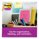 Pop-up Notes Refill, Note Ruled, 4" X 4", Neon Pink, 90 Sheets/pad, 5 Pads/pack