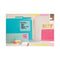 Pop-up Notes Refill, Note Ruled, 4" X 4", Aqua Wave, 90 Sheets/pad, 5 Pads/pack