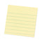 Pop-up Notes Refill, Note Ruled, 4" X 4", Canary Yellow, 90 Sheets/pad, 5 Pads/pack
