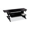 Precision Standing Desk, 42" X 23.2" X 6.2" To 20", Black