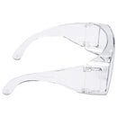 Tour Guard V Safety Glasses, One Size Fits Most, Clear Frame/lens, 20/box