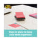 Wrap Dispenser, For 3 X 3 Pads, Black/clear, Includes 45-sheet Color Varies Pop-up Super Sticky Pad