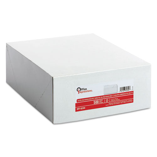 Peel Seal Strip Business Envelope,