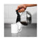 Unbreakable Regular Coffee Decanter, 12-cup, Stainless Steel/polycarbonate, Black Handle