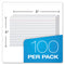 Ruled Index Cards, 3 X 5, White, 100/pack