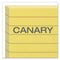 Ruled Index Cards, 3 X 5, Canary, 100/pack