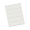 Ruled Newsprint Paper, 3/8" Short Rule, 8.5 X 11, 500/pack