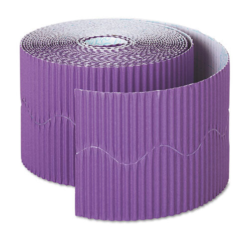 Bordette Decorative Border, 2.25" X 50 Ft Roll, Violet