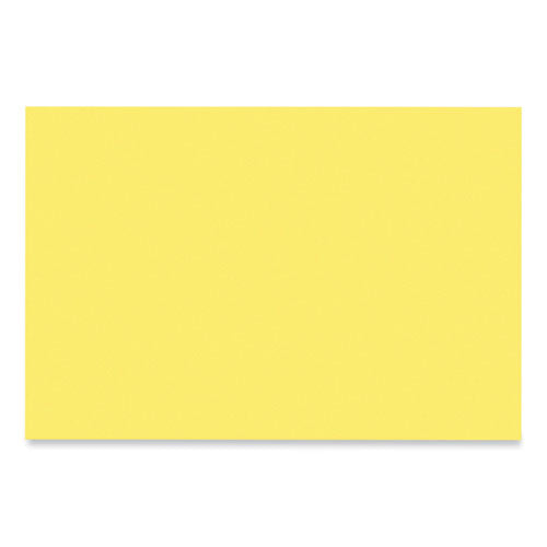Sunworks Construction Paper, 50 Lb Text Weight, 12 X 18, Yellow, 50/pack