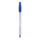 Inkjoy 50st Ballpoint Pen, Stick, Medium 1 Mm, Blue Ink, White/blue Barrel, 60/pack