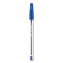 Inkjoy 50st Ballpoint Pen, Stick, Medium 1 Mm, Blue Ink, White/blue Barrel, 60/pack