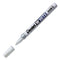 White Permanent Marker, Fine Bullet Tip, White