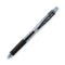 Energel-x Gel Pen, Retractable, Fine 0.5 Mm Needle Tip, Black Ink, Black Barrel, Dozen