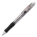 R.s.v.p. Super Rt Ballpoint Pen, Retractable, Medium 1 Mm, Black Ink, Black Barrel, Dozen