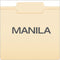 Manila File Folders, 1/3-cut Tabs: Center Position, Letter Size, 0.75" Expansion, Manila, 100/box