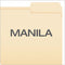 Manila File Folders, 1/3-cut Tabs: Right Position, Letter Size, 0.75" Expansion, Manila, 100/box