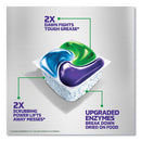 Platinum Plus Actionpacs Dishwasher Detergent Pods, Fresh Scent, 28.4 Oz Tub, 52/tub, 3 Tubs/carton
