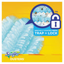 Dusters Starter Kit, Dust Lock Fiber, 6" Handle, Blue/yellow