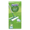 Sweeper Mop, 10 X 4.8 White Cloth Head, 46" Silver/green Aluminum/plastic Handle