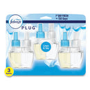 Plug Air Freshener Refills, Linen And Sky, 2.63 Oz, 3/pack, 3 Packs/carton