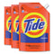 Pouch He Liquid Laundry Detergent, Tide Original Scent, 35 Loads, 45 Oz, 3/carton