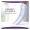 Discreet Sensitive Bladder Protection Pads, Heavy Absorbency, Long, 39/pack, 3 Packs/carton