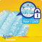 Refill Dusters, Dust Lock Fiber, 2" X 6", Light Blue, 18/box, 4 Boxes/carton