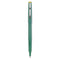 Razor Point Fine Line Porous Point Pen, Stick, Extra-fine 0.3 Mm, Green Ink, Green Barrel, Dozen