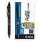 Frixion Clicker Erasable Gel Pen, Retractable, Bold 1 Mm, Black Ink, Black Barrel, Dozen