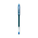 Neo-gel Gel Pen, Stick, Fine 0.7 Mm, Blue Ink, Blue Barrel, Dozen