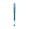 Neo-gel Gel Pen, Stick, Fine 0.7 Mm, Blue Ink, Blue Barrel, Dozen