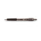 Precise Gel Begreen Gel Pen, Retractable, Fine 0.7 Mm, Black Ink, Black Barrel, Dozen