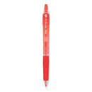 Precise Gel Begreen Gel Pen, Retractable, Fine 0.7 Mm, Red Ink, Red Barrel, Dozen