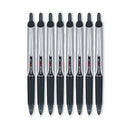 Precise V5rt Roller Ball Pen, Retractable, Extra-fine 0.5 Mm, Black Ink, Black Barrel