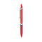 Precise V5rt Roller Ball Pen, Retractable, Extra-fine 0.5 Mm, Red Ink, Red Barrel