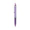 Precise V7rt Roller Ball Pen, Retractable, Fine 0.7 Mm, Purple Ink, Purple Barrel