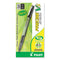 Precise V5 Begreen Roller Ball Pen, Stick, Extra-fine 0.5 Mm, Black Ink, Black Barrel, Dozen