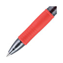 G2 Premium Gel Pen, Retractable, Fine 0.7 Mm, Red Ink, Smoke Barrel, Dozen