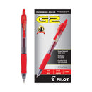 G2 Premium Gel Pen, Retractable, Bold 1 Mm, Red Ink, Smoke Barrel, Dozen