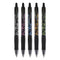 G2 Fashion Premium Gel Pen, Retractable, Fine 0.7 Mm, Black Ink, Assorted Barrel Colors, 5/pack