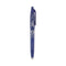 Frixion Ball Erasable Gel Pen, Stick, Fine 0.7 Mm, Blue Ink, Blue Barrel