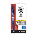 Frixion Ball Erasable Gel Pen, Stick, Fine 0.7 Mm, Blue Ink, Blue Barrel