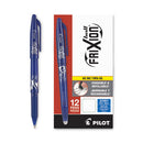 Frixion Ball Erasable Gel Pen, Stick, Fine 0.7 Mm, Blue Ink, Blue Barrel