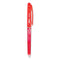 Frixion Point Erasable Gel Pen, Stick, Extra-fine 0.5 Mm, Red Ink, Red Barrel