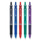 Acroball Colors Advanced Ink Ballpoint Pen, Retractable, Medium 1 Mm, Assorted Ink And Barrel Colors, 5/pack