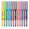 Precise V5 Roller Ball Pen, Stick, Fine 0.5 Mm, Assorted Ink And Barrel Colors, Dozen