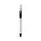 Easytouch Ballpoint Pen, Stick, Medium 1 Mm, Black Ink, Clear Barrel, Dozen