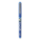 Vball Liquid Ink Roller Ball Pen, Stick, Fine 0.7 Mm, Blue Ink, Blue Barrel, Dozen