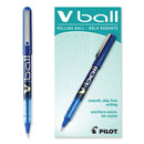 Vball Liquid Ink Roller Ball Pen, Stick, Fine 0.7 Mm, Blue Ink, Blue Barrel, Dozen