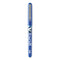 Vball Liquid Ink Roller Ball Pen, Stick, Extra-fine 0.5 Mm, Blue Ink, Blue Barrel, Dozen